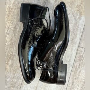 Kenneth Cole Plain as Day Men's Black Leather Dress Shoes NWT. never worn size 9